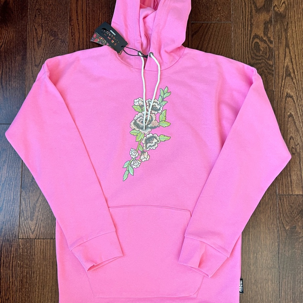 New Pink Faded hoodie never worn.